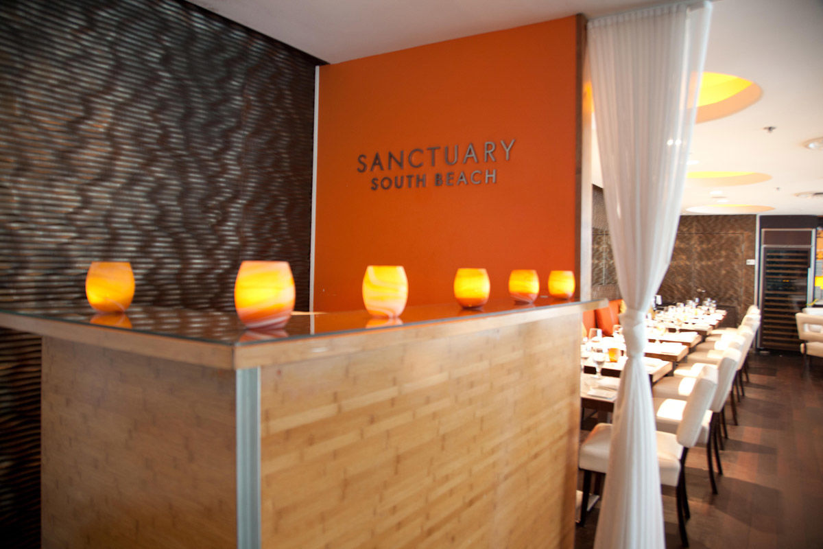 Sanctuary South Beach Miami Beach Étterem fotó